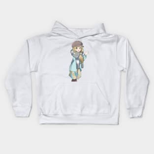 Aoi Yuru Camp Kids Hoodie